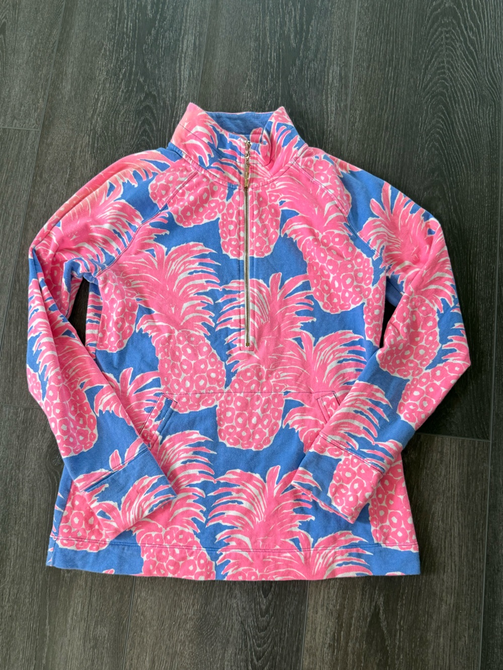 Lilly Pulitzer UPF 50+ Skipper Popover Haven Little Flamenco - Size M